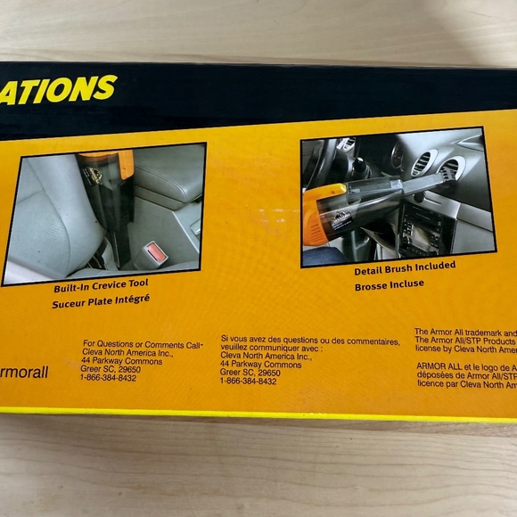 Armor All 12V Car Vac Wet and Dry NWOT - Picture 8 of 12